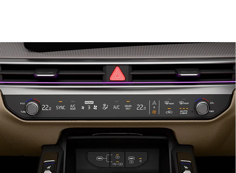 Dual Zone Automatic Temperature Control